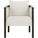 Wilder Heather Ivory Tweed Lounge Chair